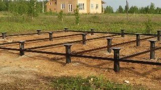 Установка и монтаж - винтовые сваи в Осинниках для свайного фундамента дома. Цена от 2073 руб - видео закручивание